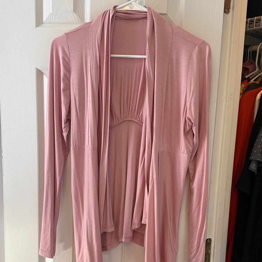 Chris & Carol Blush Pink Cardigan